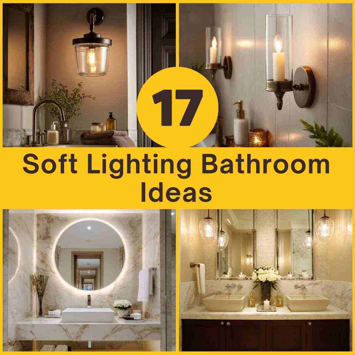Soft Lighting Bathroom Ideas