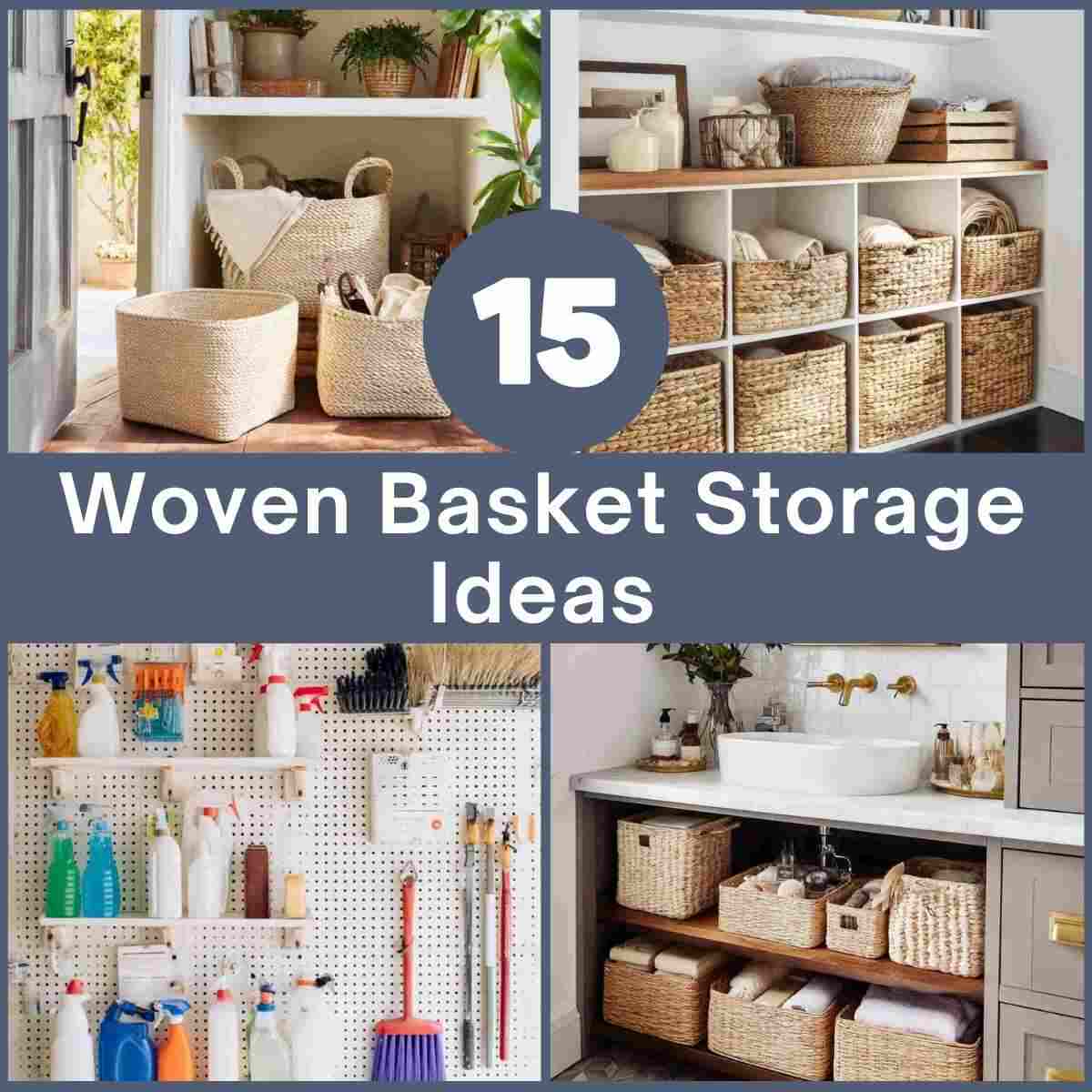 Woven Basket Storage Ideas for Every Room