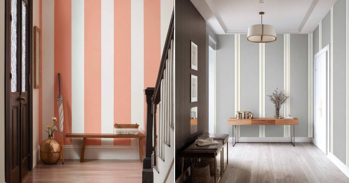 Photo inspiration: Gallery Detail: 15 Easy Hallway Accent Paint Stripe Ideas