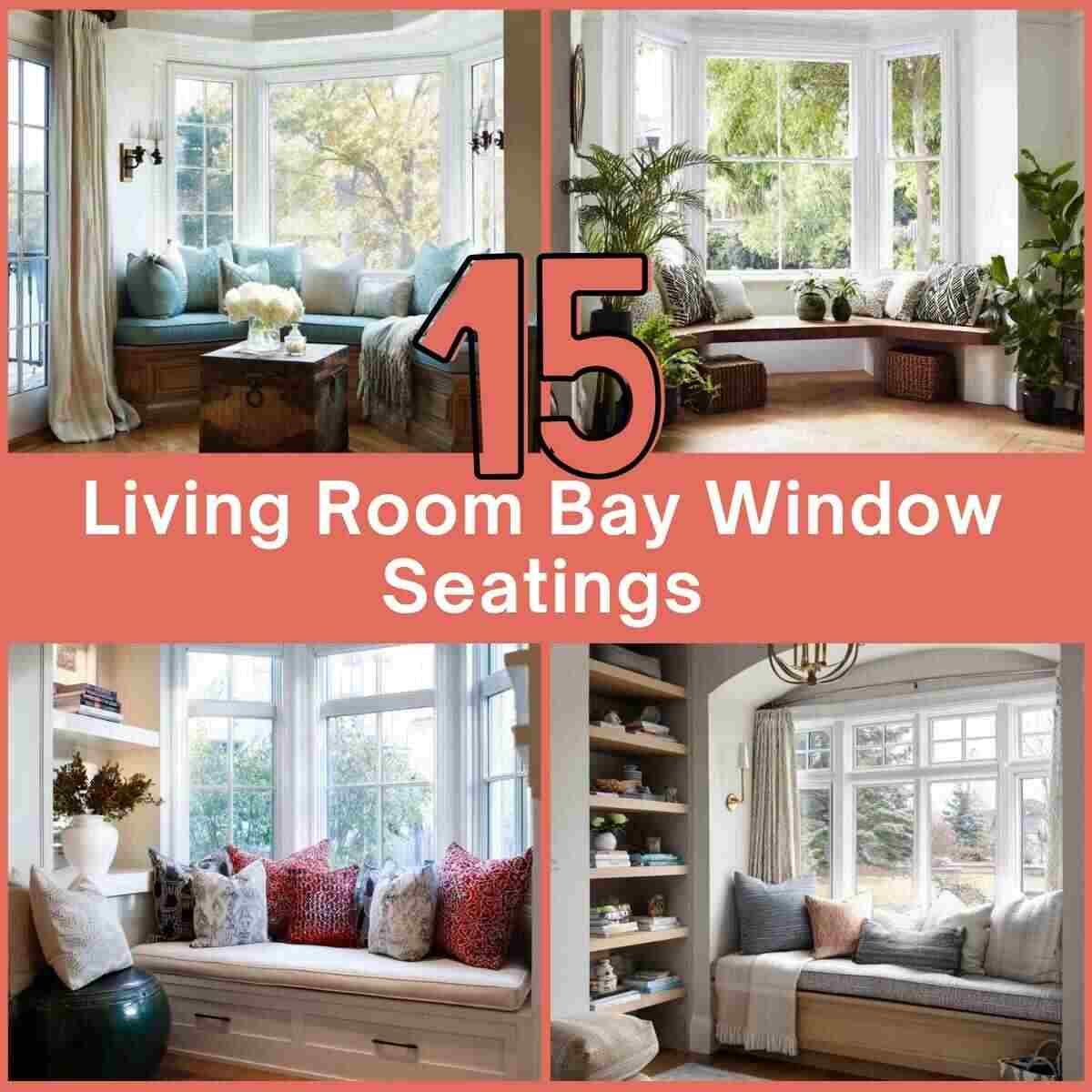 Living Room Bay Window Seatings