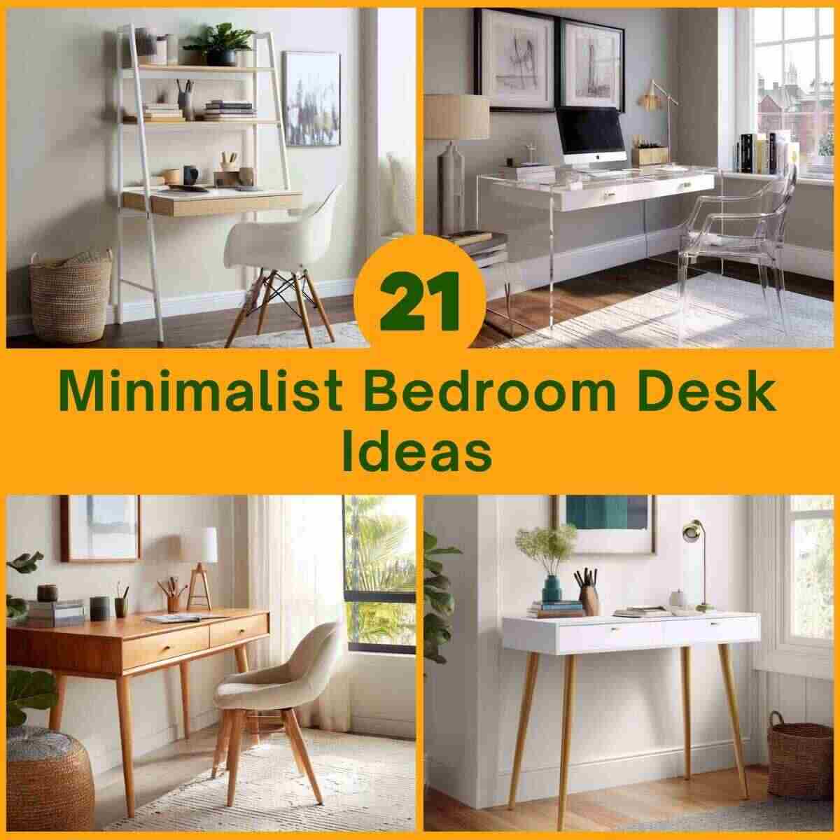 Minimalist Bedroom Desk Ideas