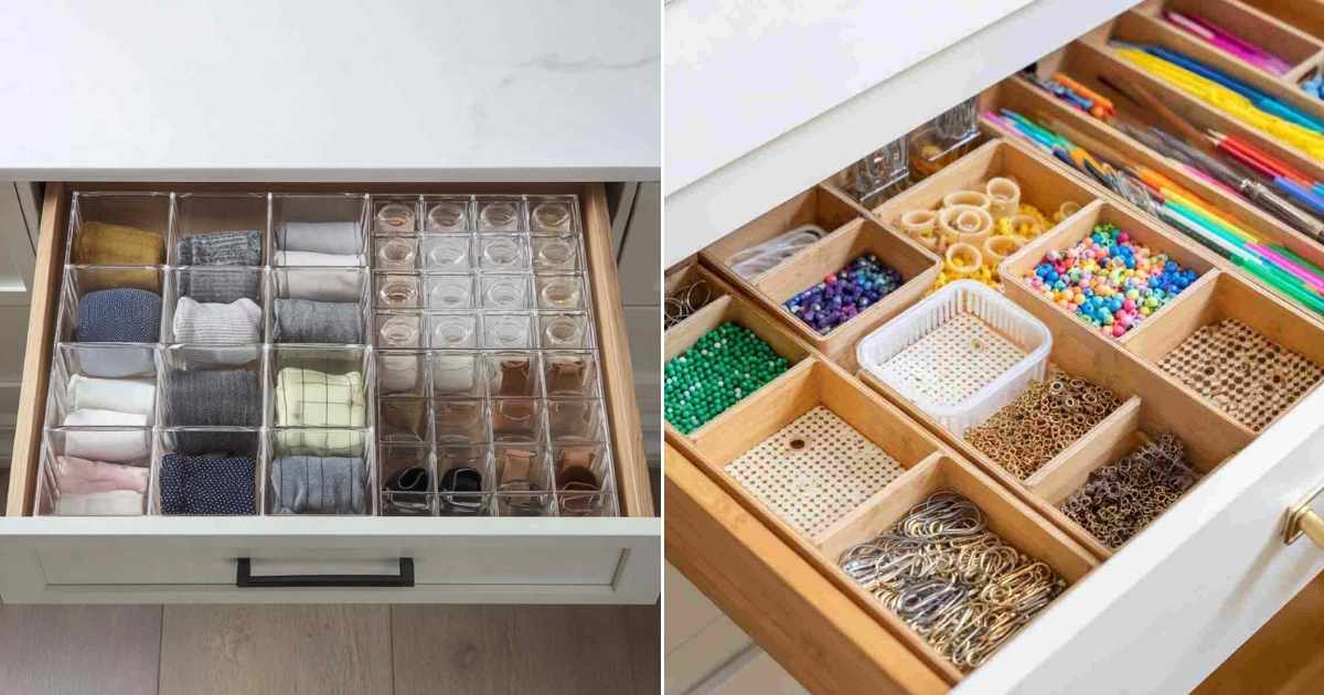 Compartmental Drawer 25 Multi-Compartment Drawer Divider Ideas