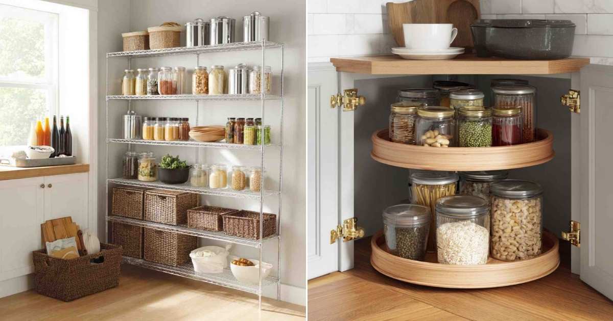 19 Clever Narrow Pantry Storage Ideas