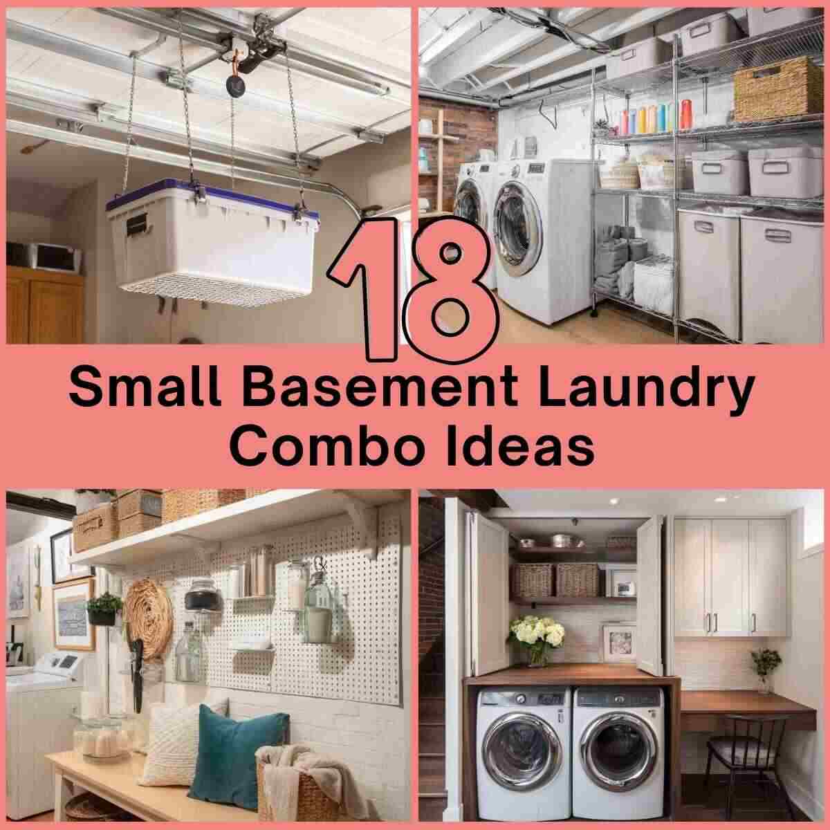 Small Basement Laundry Combo Ideas