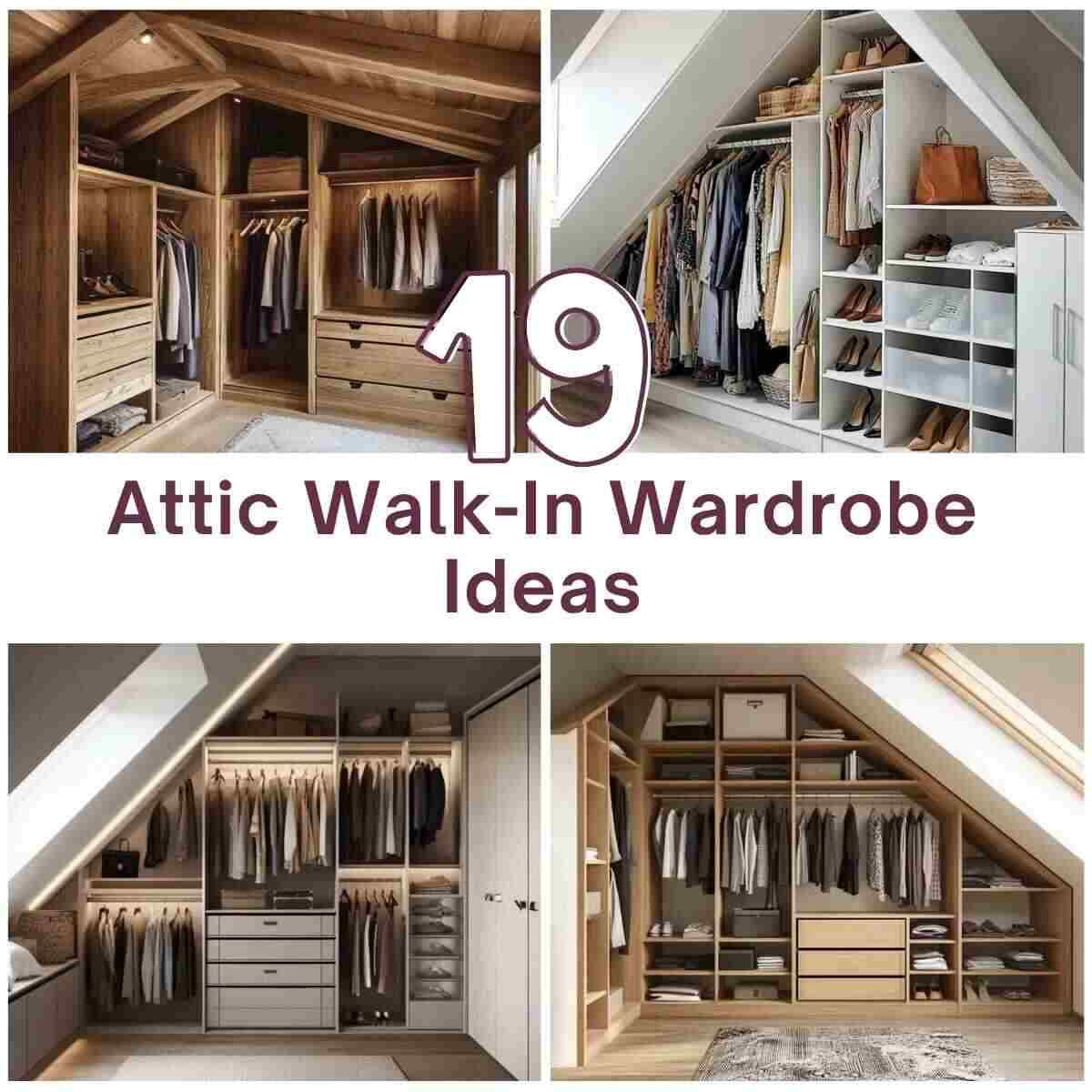 Attic Walk-In Wardrobe Ideas
