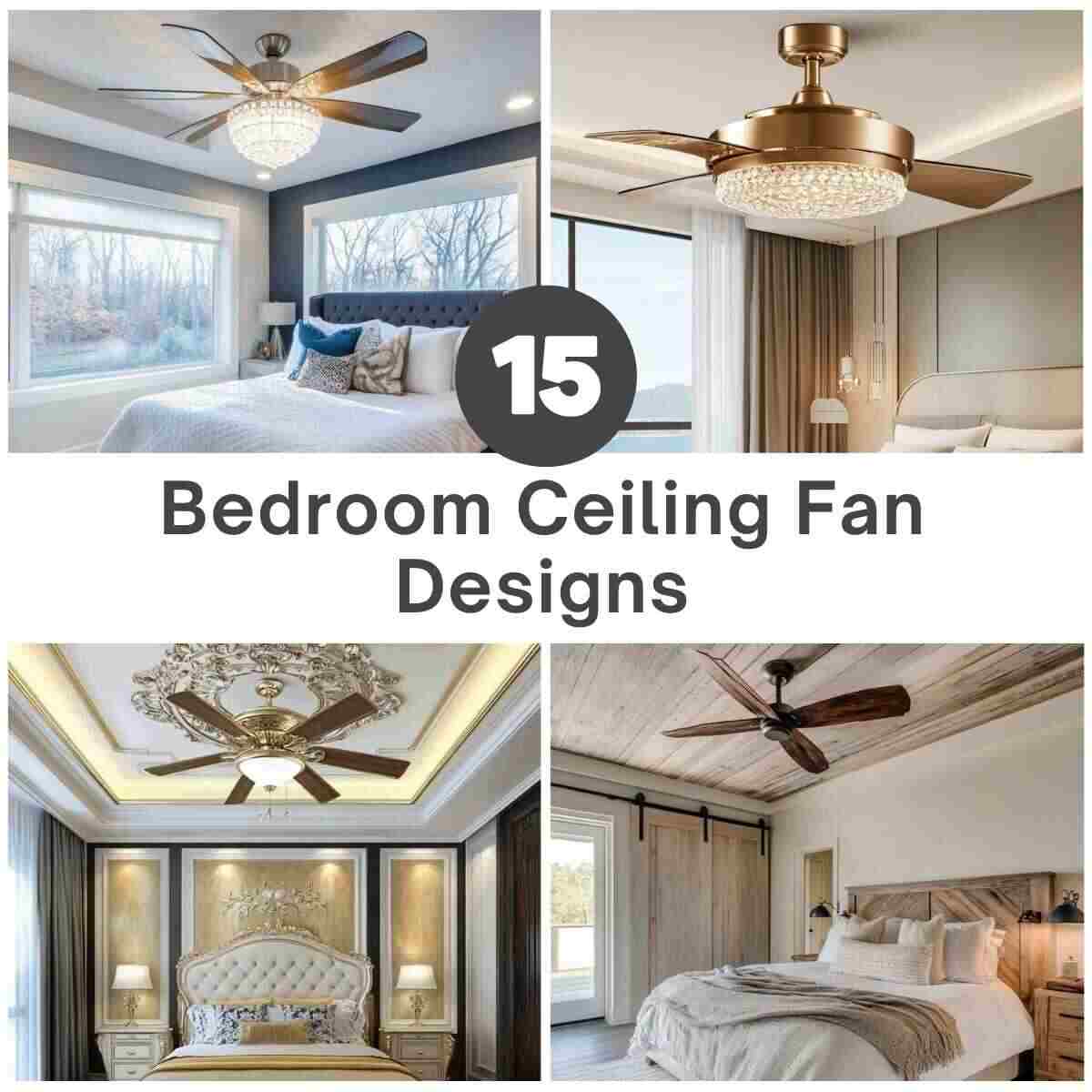 Bedroom Ceiling Fan Design Ideas