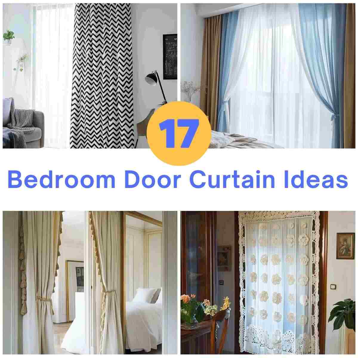 Bedroom Door Curtain Ideas