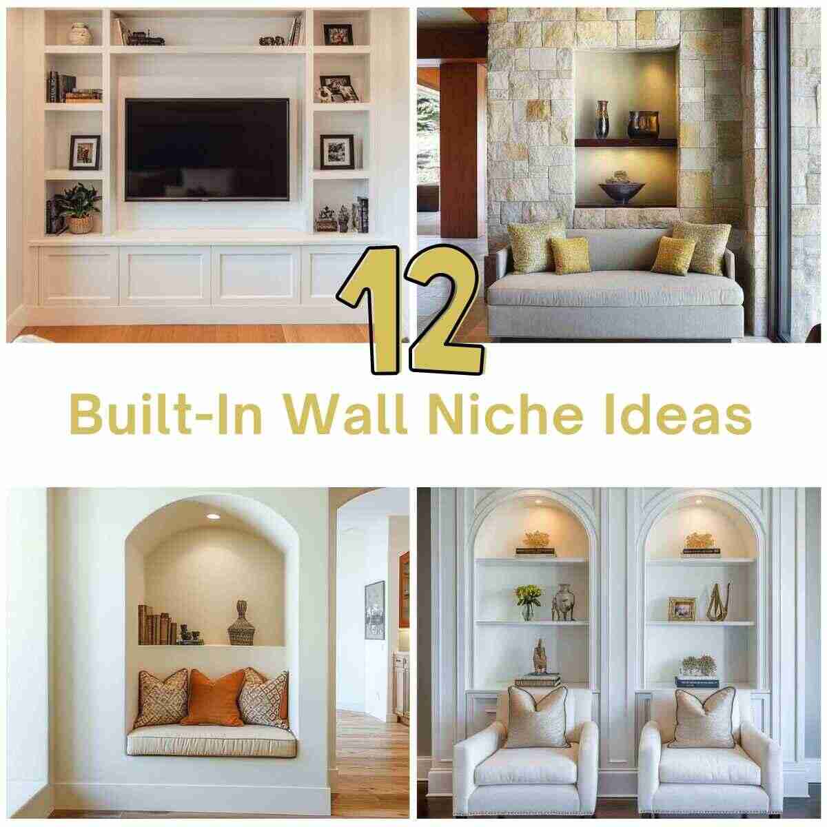 Built-In Wall Niche Ideas