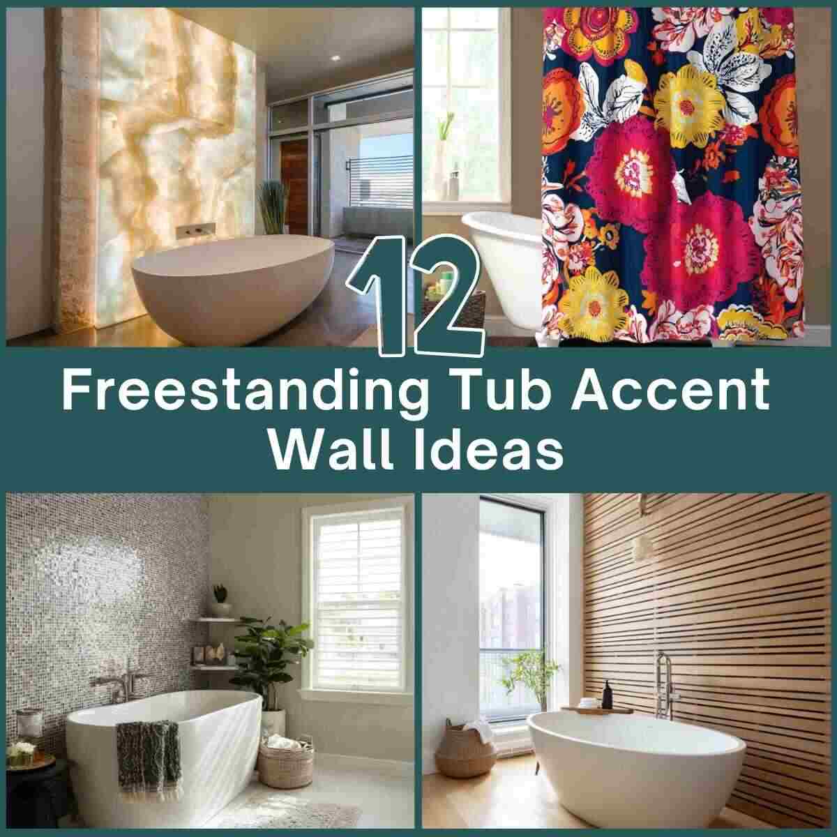 Freestanding Tub Accent Wall Ideas