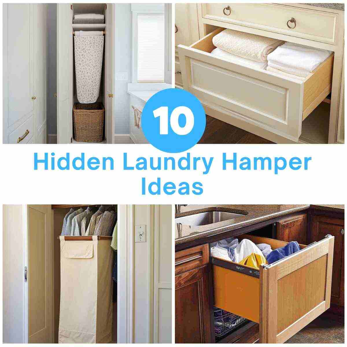 Hidden Laundry Hamper