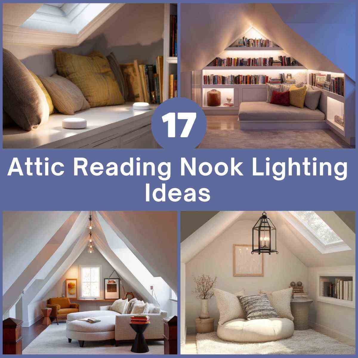 Attic Reading Nook Lighting Ideas