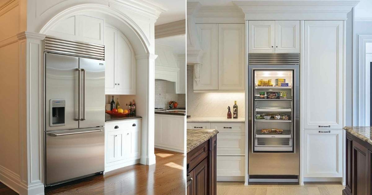 Built In Fridge Unit 12 Genius Built-In Fridge Cabinet Ideas for a Seamless Kitchen