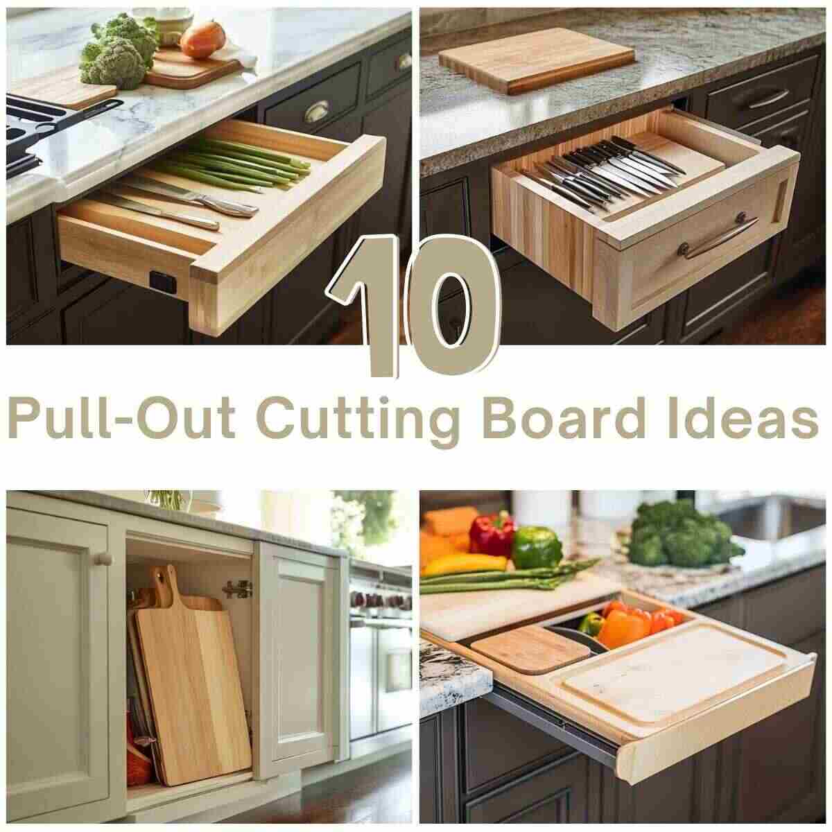 Pull-Out Cutting Board Ideas