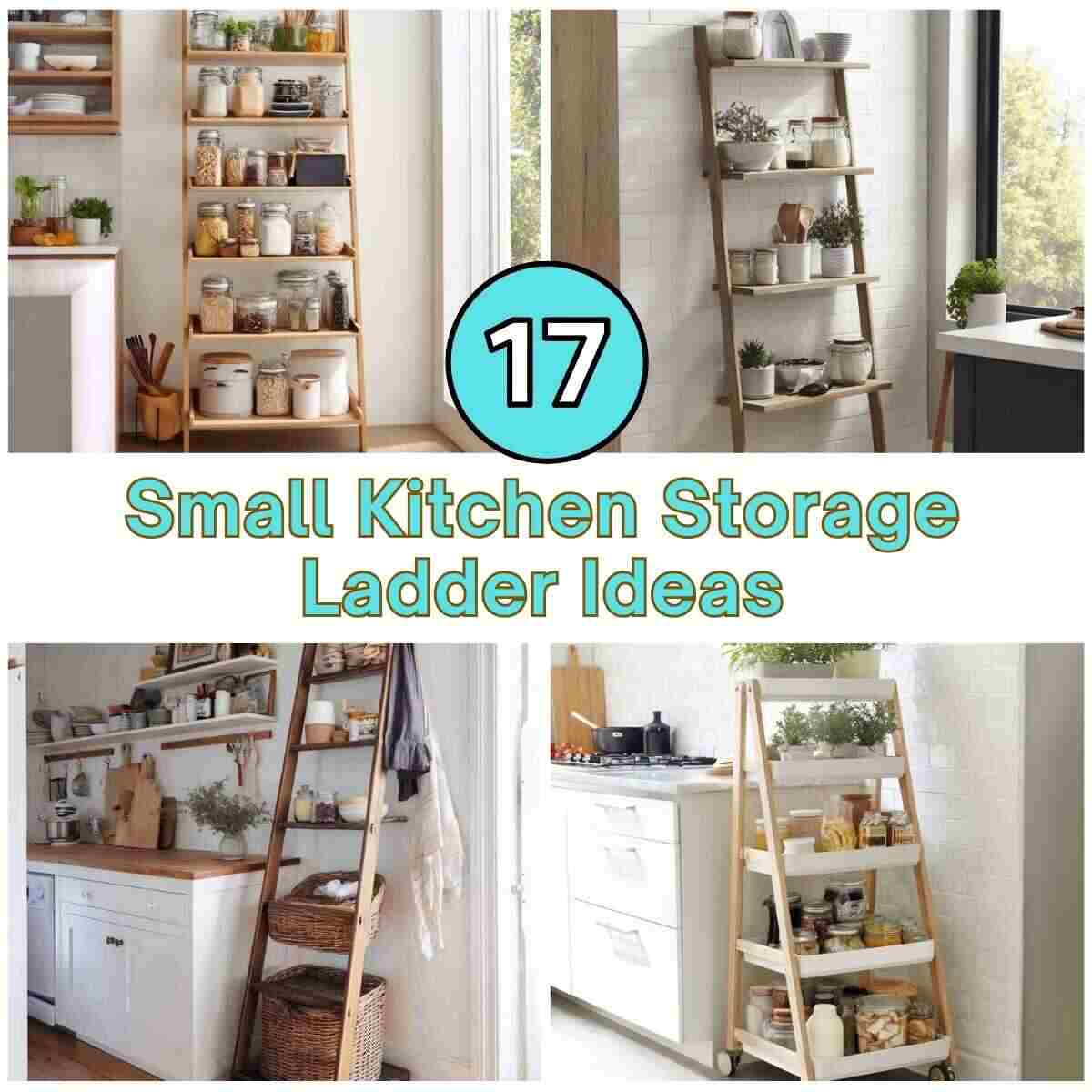Small Kitchen Storage Ladder Ideas
